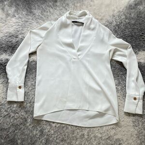 Zara V  Neck Blouse